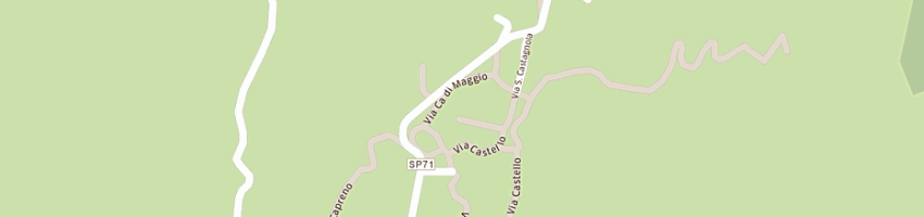 Mappa della impresa castagnola ettore a SORI
