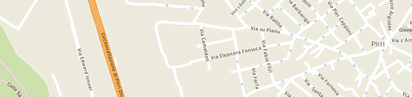 Mappa della impresa atzeni daniela a CAGLIARI