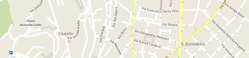 Mappa della impresa abis carla a CAGLIARI