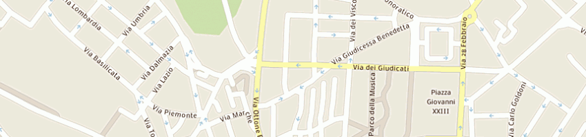 Mappa della impresa cartoleria carta e matita di collu daniela a CAGLIARI