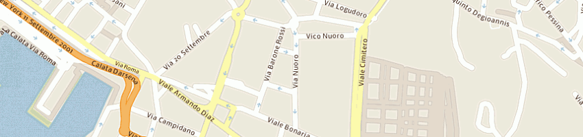 Mappa della impresa inail a CAGLIARI
