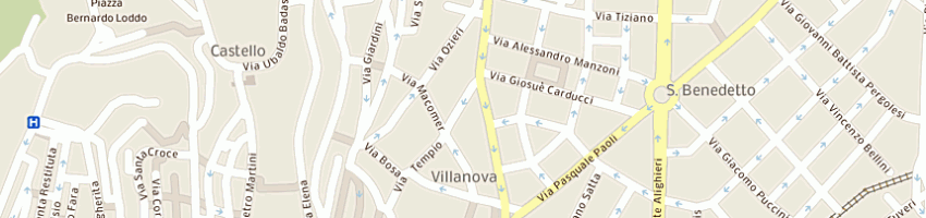 Mappa della impresa candy spa a CAGLIARI