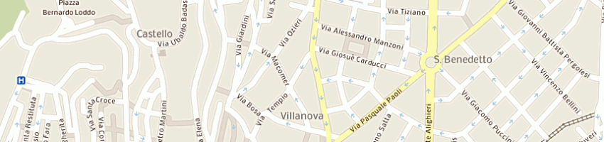 Mappa della impresa tecno-project srl a CAGLIARI