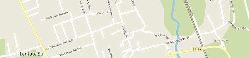 Mappa della impresa lazzarini vincenzo a LENTATE SUL SEVESO
