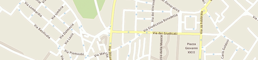 Mappa della impresa diana francesco a CAGLIARI