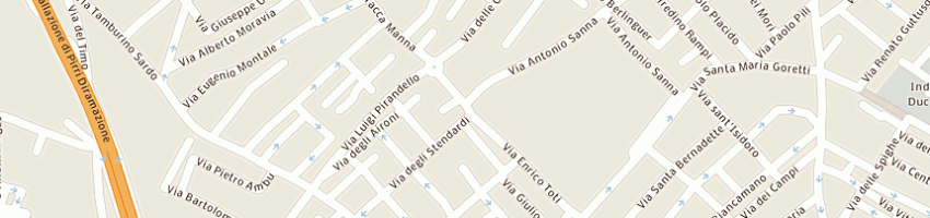 Mappa della impresa mwmsecurity sas di piu maurizio a CAGLIARI