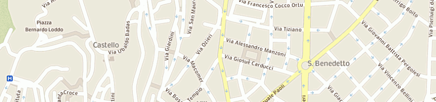 Mappa della impresa bottega magica di pierpaola brau a CAGLIARI