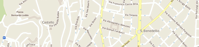 Mappa della impresa 3 c di ignazio stara e c - sas a CAGLIARI