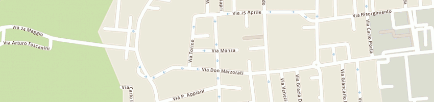 Mappa della impresa scuole a SENAGO