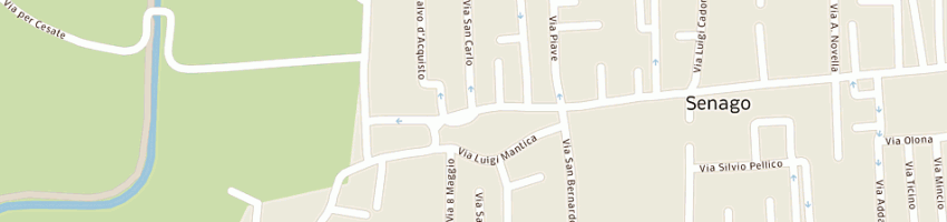 Mappa della impresa polini orlando a SENAGO