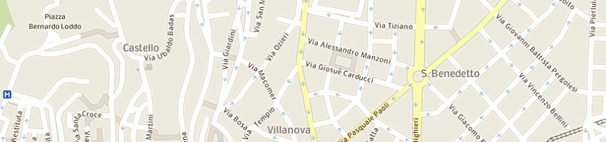 Mappa della impresa pinna carlo a CAGLIARI
