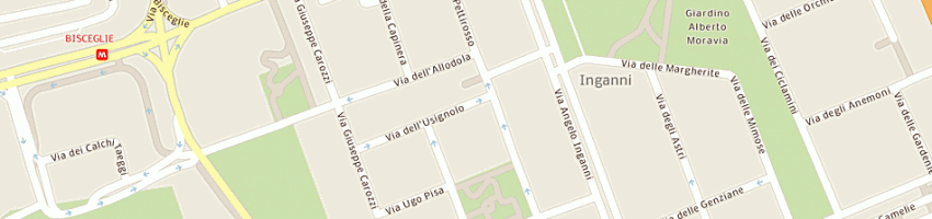 Mappa della impresa milano forniture di zanni dario luigi a MILANO