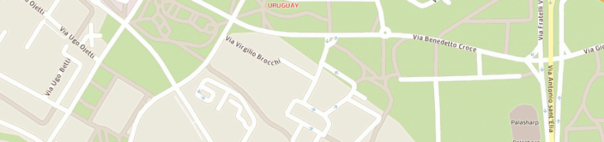 Mappa della impresa acero rosso srl a MILANO