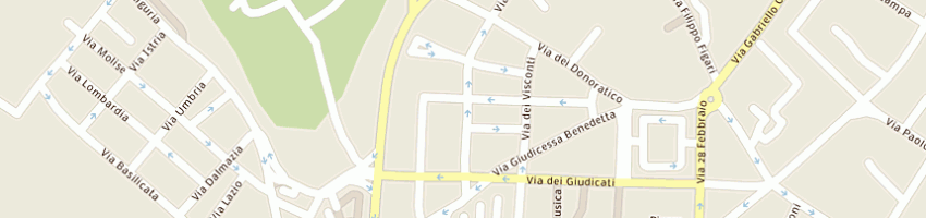 Mappa della impresa focus sas di marina cappai a CAGLIARI