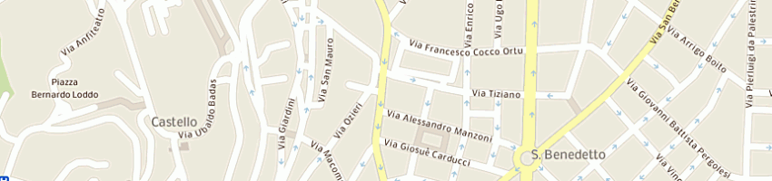 Mappa della impresa insargel sagittario srl a CAGLIARI