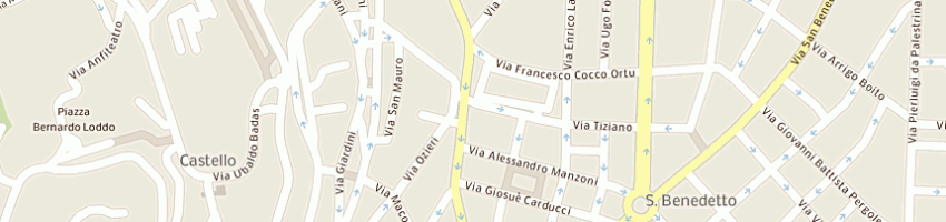 Mappa della impresa mereo antonello a CAGLIARI