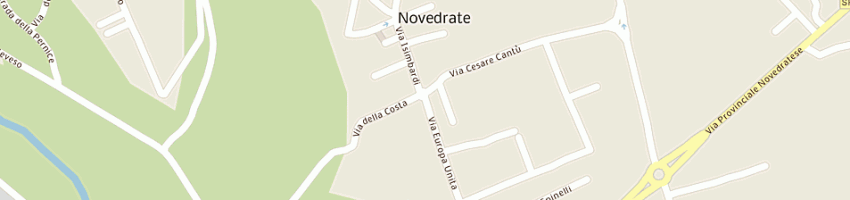 Mappa della impresa bianchi fratelli snc a NOVEDRATE