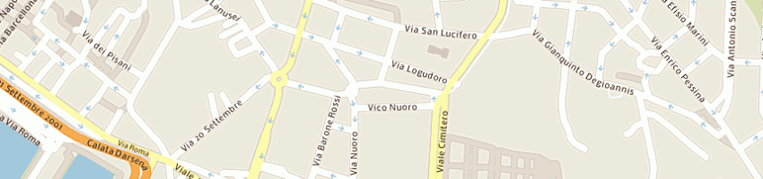 Mappa della impresa edinsar di pio bernardino a CAGLIARI