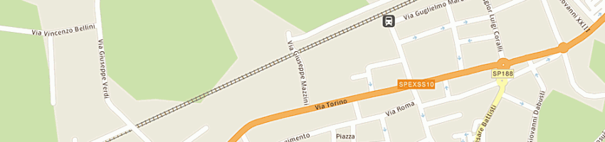 Mappa della impresa sesana srl a CASTEGGIO