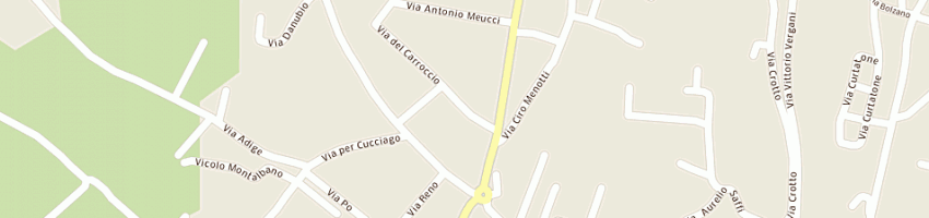 Mappa della impresa bazzani edoardo a CANTU 