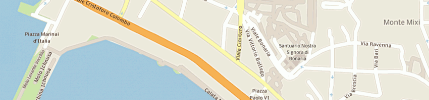 Mappa della impresa la sicurezza notturna srl a CAGLIARI