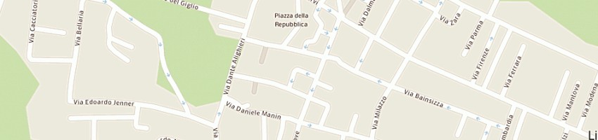 Mappa della impresa ristorante mr food a LIMBIATE