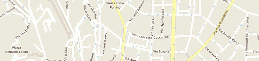 Mappa della impresa gross oro sardegna srl a CAGLIARI