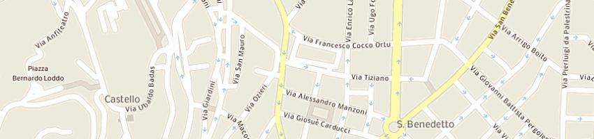 Mappa della impresa monteleone giuseppina a CAGLIARI