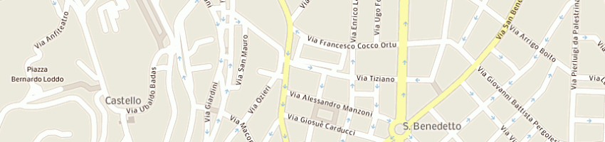 Mappa della impresa dessi' giuseppa nota pinuccia a CAGLIARI
