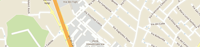 Mappa della impresa nuova az costruzioni srl a CAGLIARI