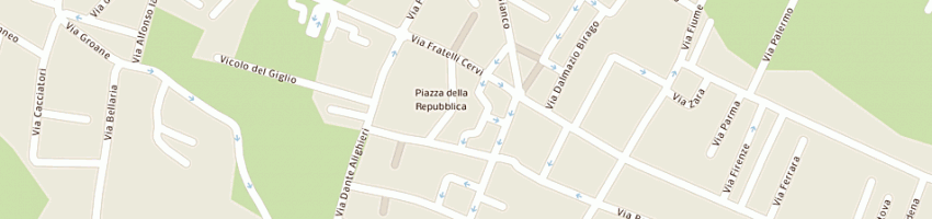 Mappa della impresa pavesi g e giacomini anna rosa sas a LIMBIATE