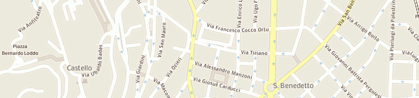 Mappa della impresa sgs di loi grazia e c sas a CAGLIARI