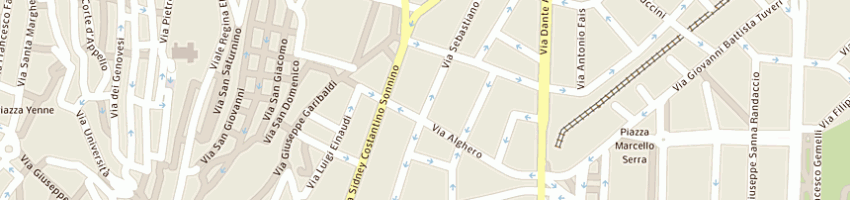 Mappa della impresa synerghy srl a CAGLIARI