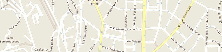 Mappa della impresa mathemata di giancarlo piras e c snc a CAGLIARI