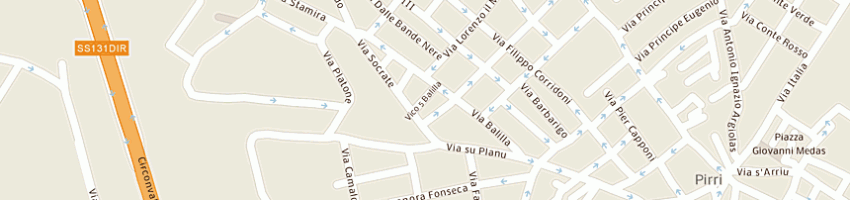 Mappa della impresa elettro instal di ambu francesco a CAGLIARI