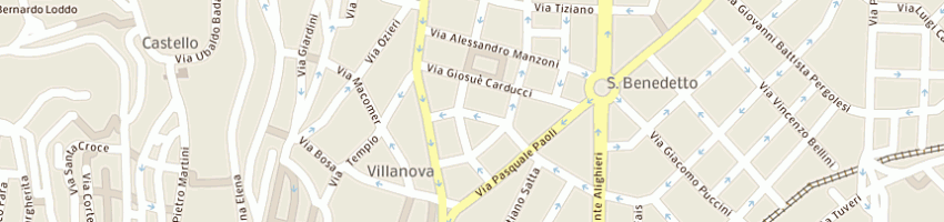 Mappa della impresa sulas gianni a CAGLIARI