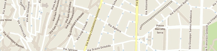 Mappa della impresa casa dello sport a CAGLIARI