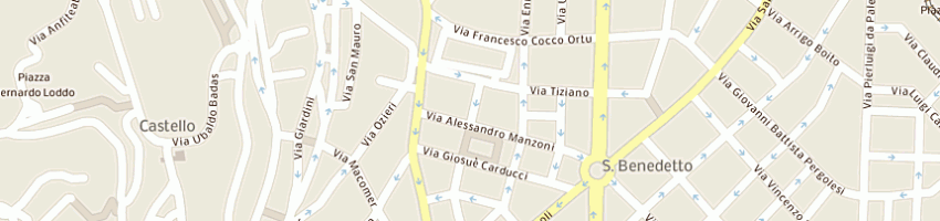 Mappa della impresa s e c sas servizi e consulenza del dott guido maxia a CAGLIARI
