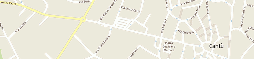 Mappa della impresa uni one srl a COMO