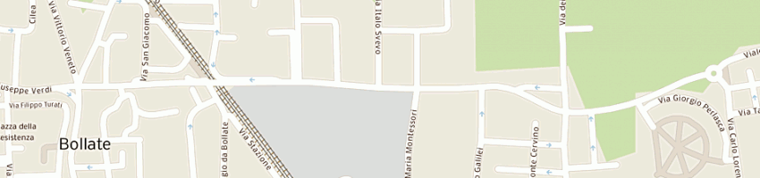 Mappa della impresa conserva luciano a BOLLATE