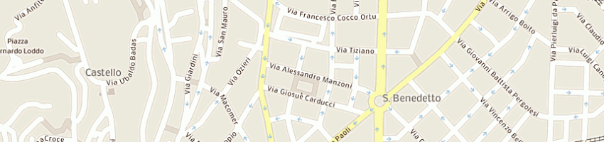 Mappa della impresa paolo e franco a CAGLIARI