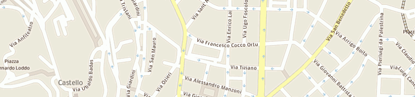 Mappa della impresa masella pierluigi sas a CAGLIARI