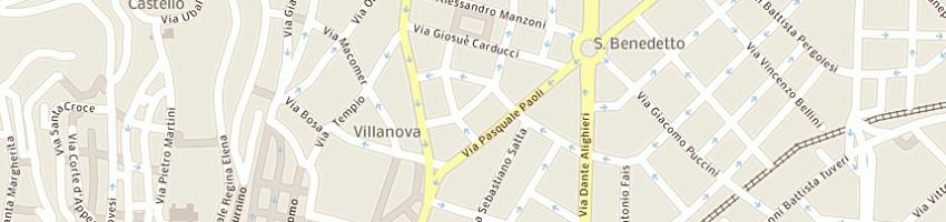 Mappa della impresa italsarda immobiliare srl a CAGLIARI