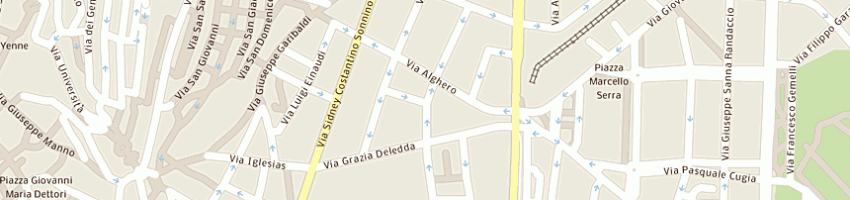 Mappa della impresa studio b sas di roberta bellei a CAGLIARI