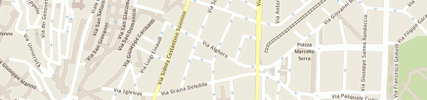 Mappa della impresa dore e associati - studio legale a CAGLIARI