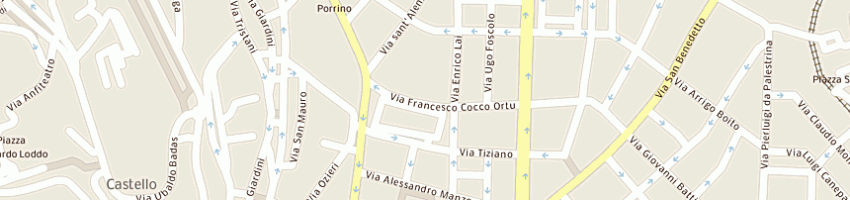 Mappa della impresa clafe srl a CAGLIARI