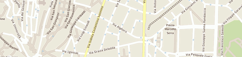 Mappa della impresa serpentara srl a CAGLIARI