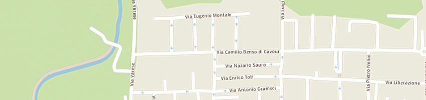 Mappa della impresa bricca dr claudio a SENAGO