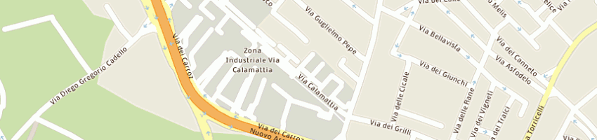 Mappa della impresa palaistike associazione sportiva a CAGLIARI