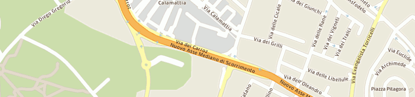 Mappa della impresa acentro srl a CAGLIARI